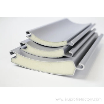 Heat-insulated aluminum rolling shutter profile